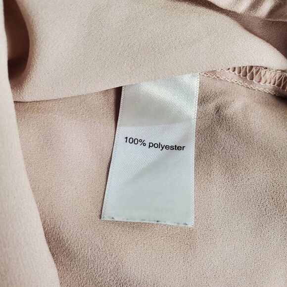 Maurices Women’s Blouse XL Pink Long Sleeve Collared Button Down Shirt - Picture 6 of 8